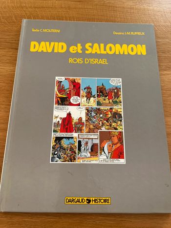 Bande dessinée David et Salomon