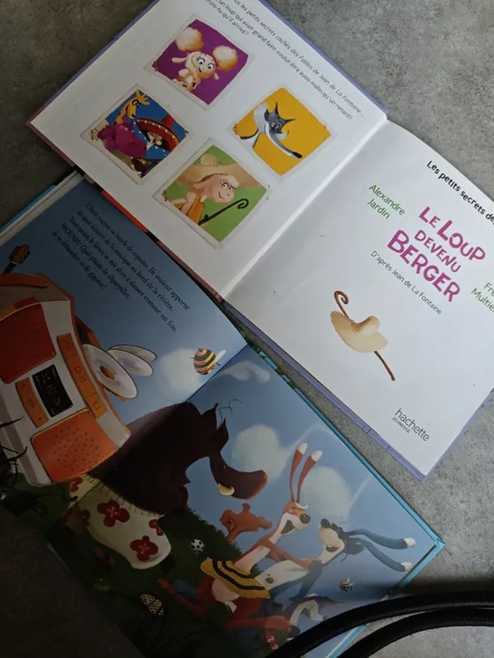 Lot de 2 livres fables de la fontaine - photo numéro 3