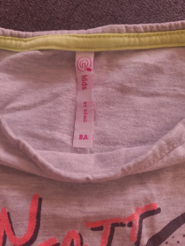 Haut manches courtes à nouer fille 8 ans - photo numéro 2