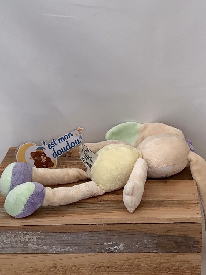 MD91 doudou lapine mots d’enfants - photo numéro 2