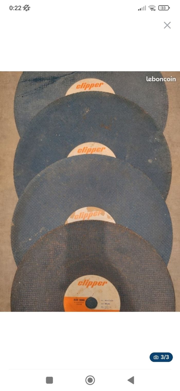 Disque feraille neuf - photo numéro 3