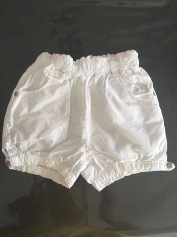 Short blanc