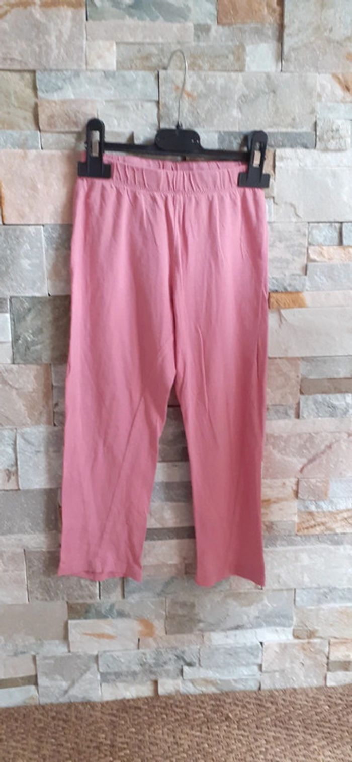 Pyjama 2 pièces rose et blanc petits chats - photo numéro 5