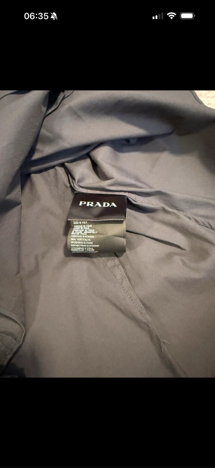 Chemise prada homme taille M gris foncé - photo numéro 6