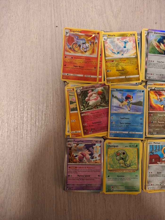 Lot 500 cartes pokemon tout types, états, années et séries - photo numéro 2