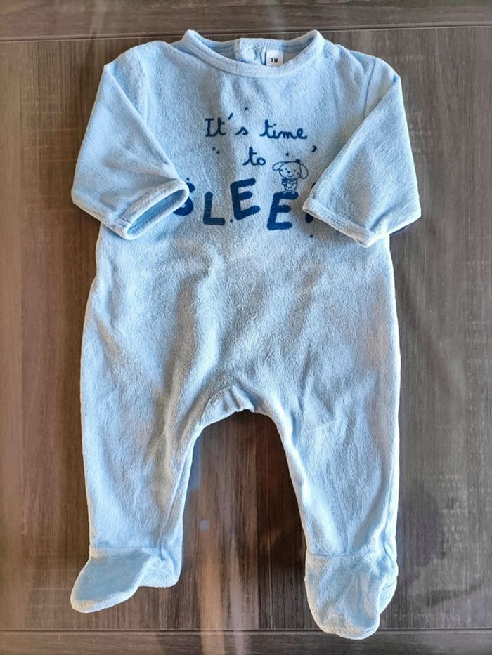 Lot de 2 pyjamas 3 mois - photo numéro 5