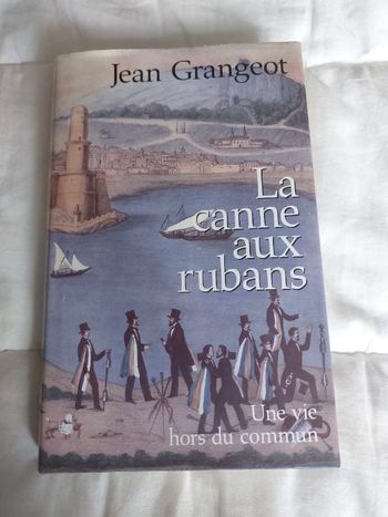 Livre titre La canne aux rubans