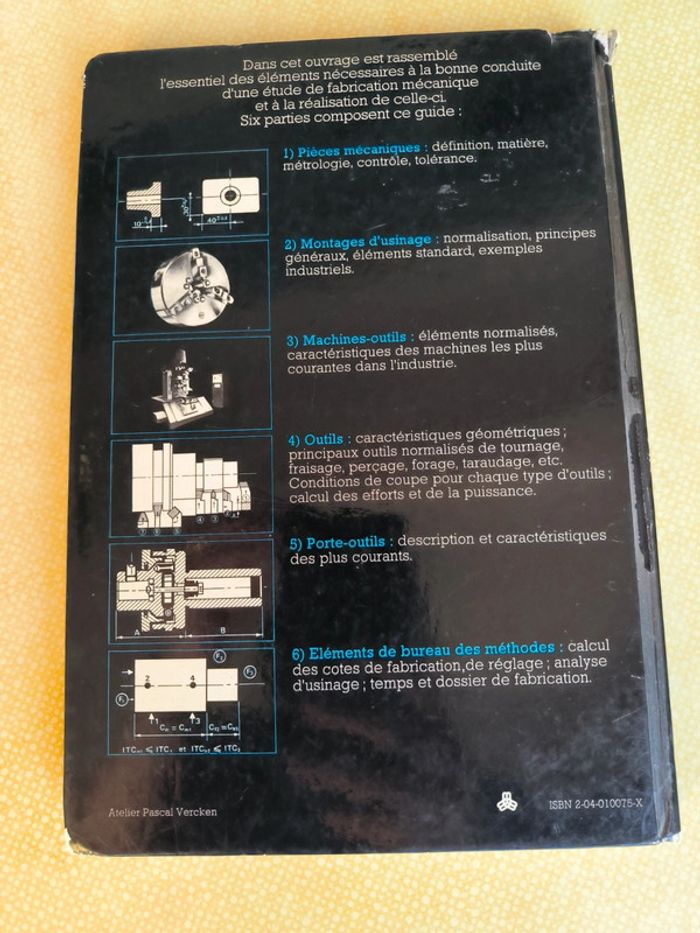 Guide des fabrications mécaniques Padilla Thély Dunod 1978 - photo numéro 2