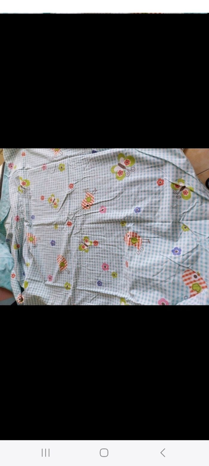 Parure housse de couette taie d'oreiller et drap housse - photo numéro 2