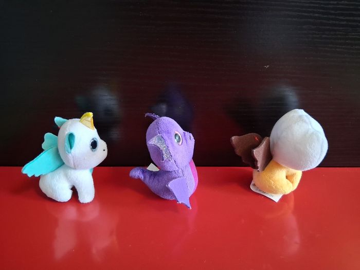 Lot de 3 petites peluches TY - photo numéro 2