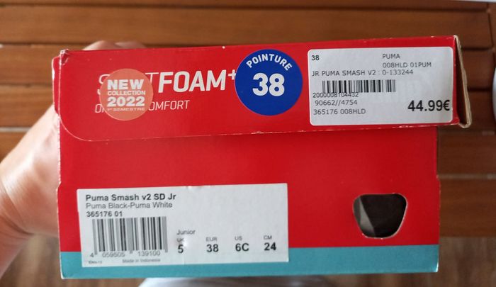 Puma Smash v2. Taille 38 - photo numéro 8