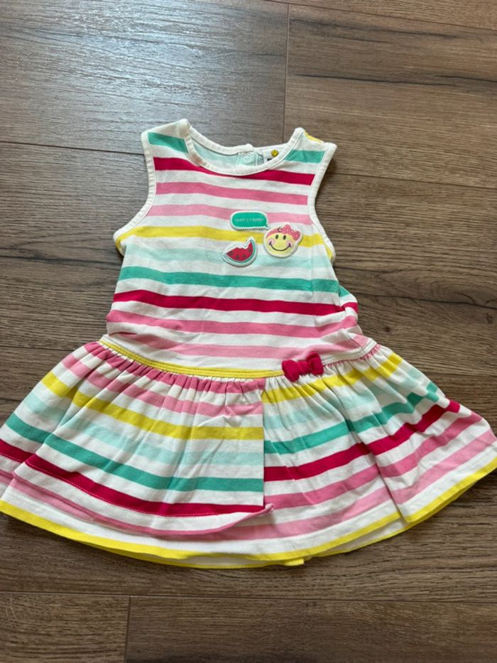 Robe smiley 12 mois