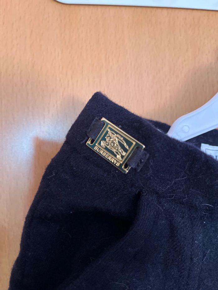 Jupe longue vintage en tweed marque burberry pour 3 ans - photo numéro 5