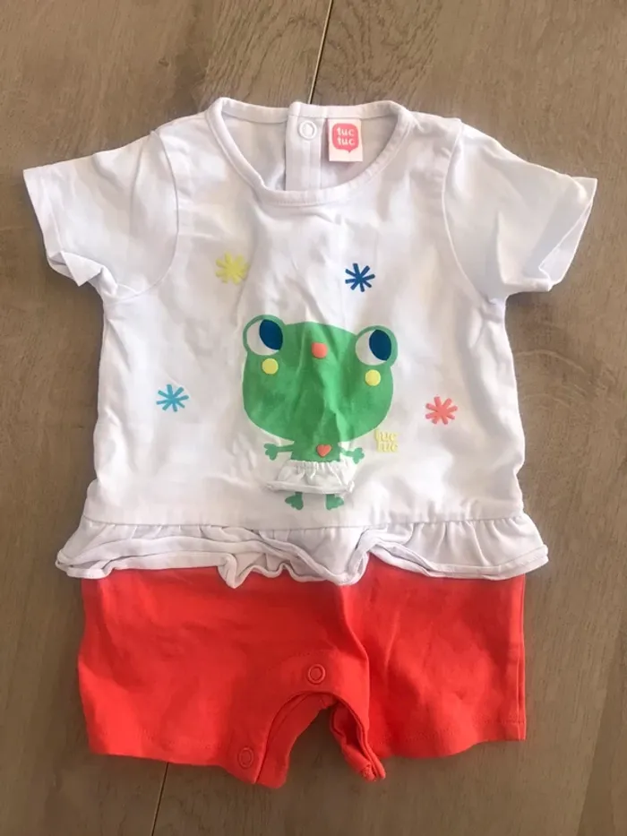 Combinaison short à manches courtes