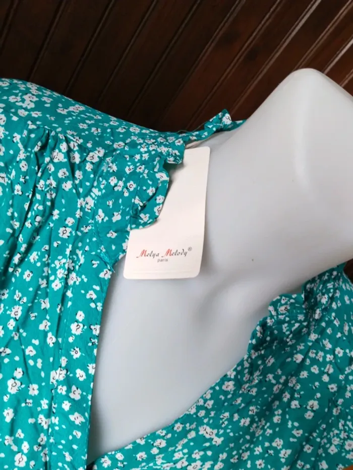 Jolie blouse tunique femme marque Melya Melody taille 46/48 - photo numéro 8