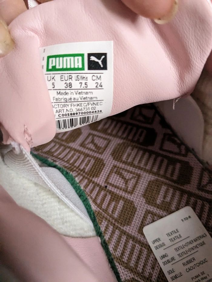 Baskets rose Puma 38 - photo numéro 6