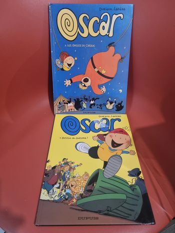 lot de deux bd oscar en bon état dupuis