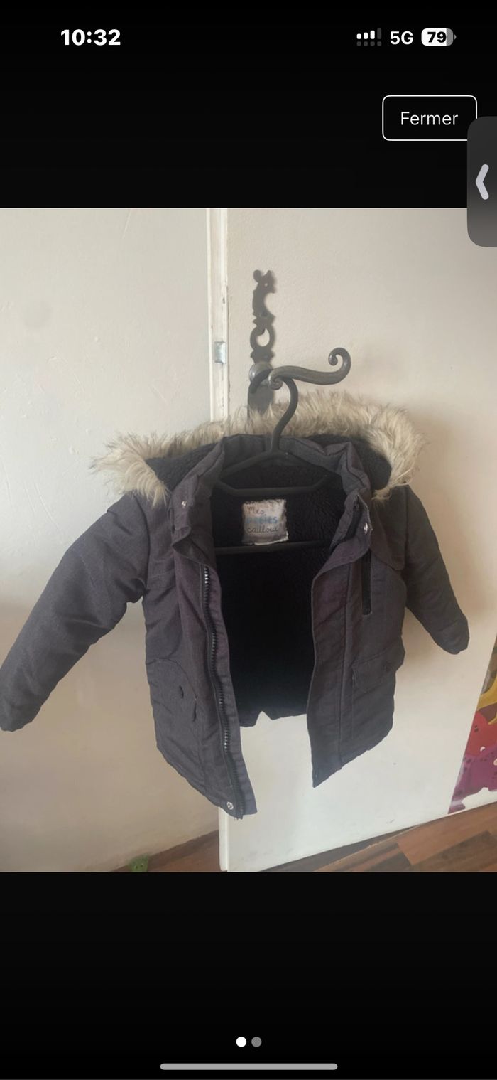 Manteau à capuche