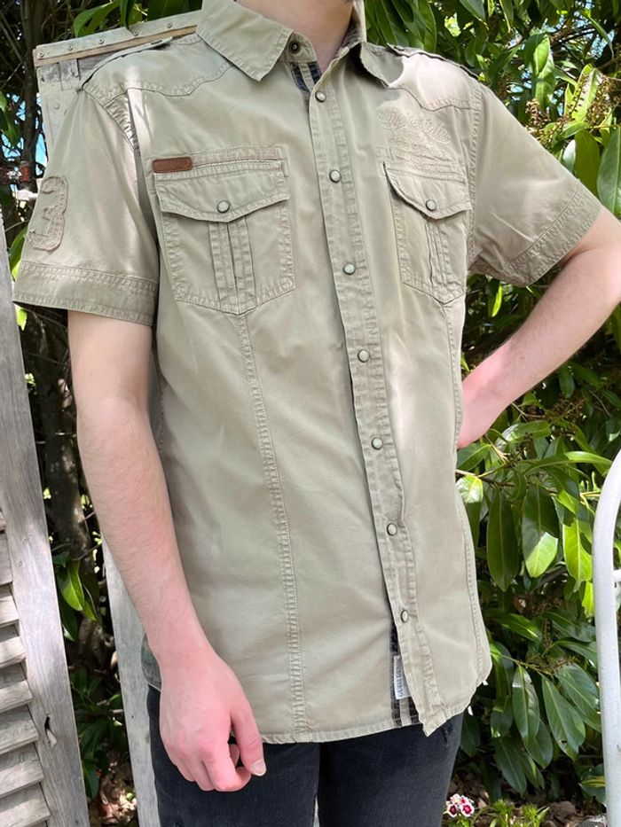 Chemise homme manches courtes T. L