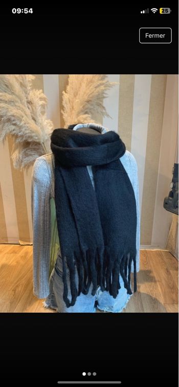 Écharpe noir