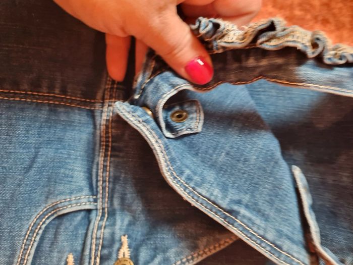 Robe en jeans 18 mois fille - photo numéro 3