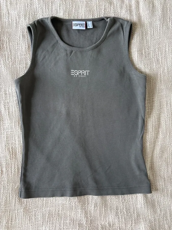 Débardeur esprit gris kaki taille M