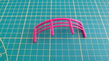 Barrière rouge version 3 référence 30512152 pièce détachée Playmobil #E33