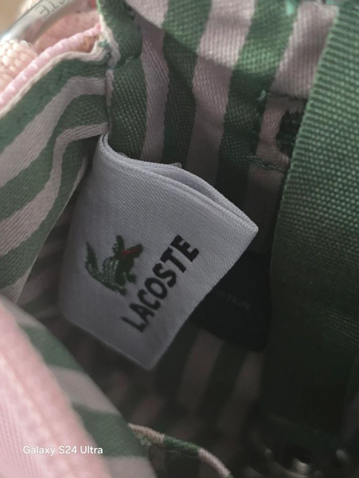 Petit sac rose clair - Lacoste - photo numéro 5