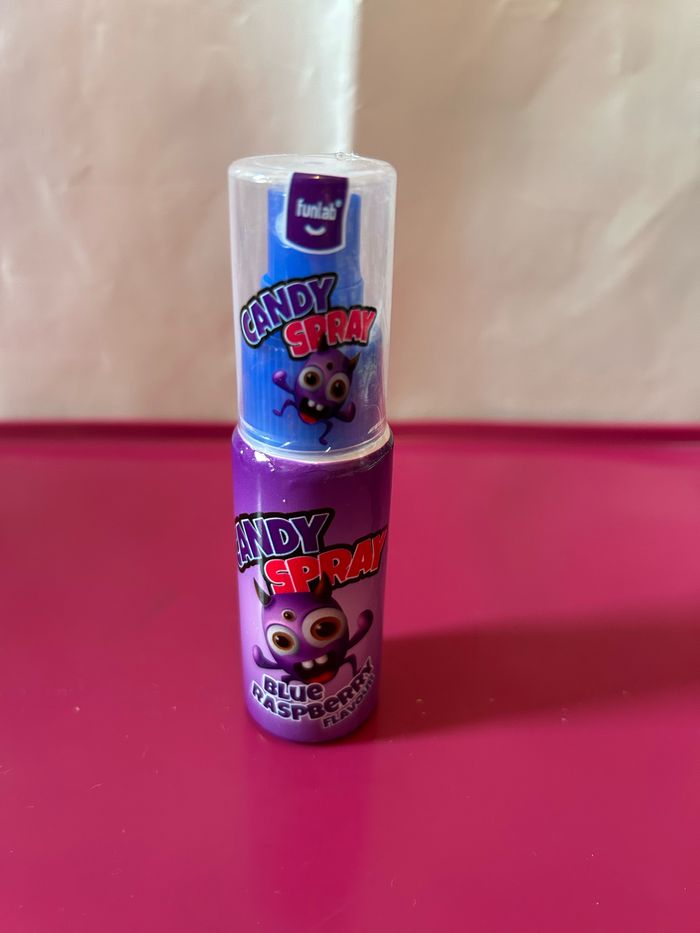 Spray framboise bleue