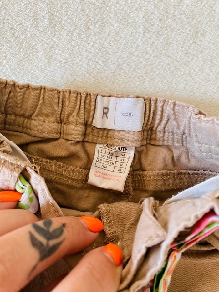 Lot de deux shorts 24 mois 92 cm - photo numéro 5