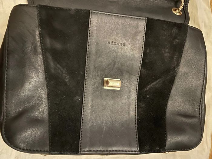 Sac Clark Sézane noir bi mat - photo numéro 7