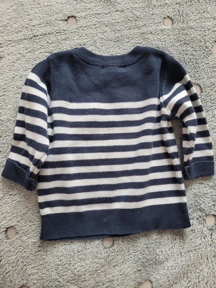 Pull marinière 6 mois - photo numéro 3