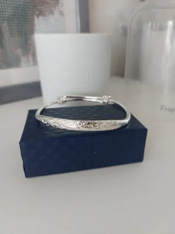 Bracelet ajustable en argent