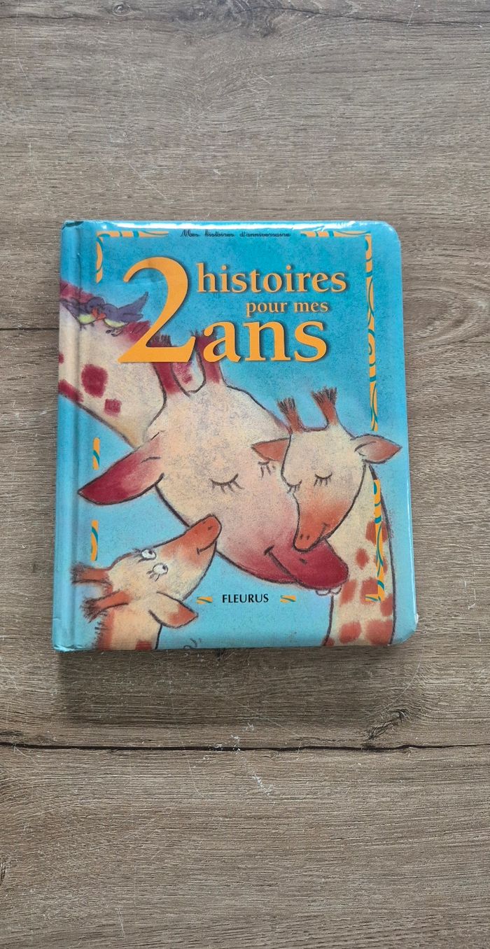 Livre 2 histoires pour mes 2 ans