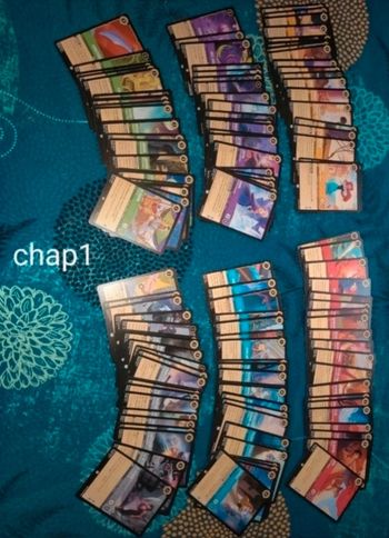 Lot de carte lorcana co/unco chap1 Fr