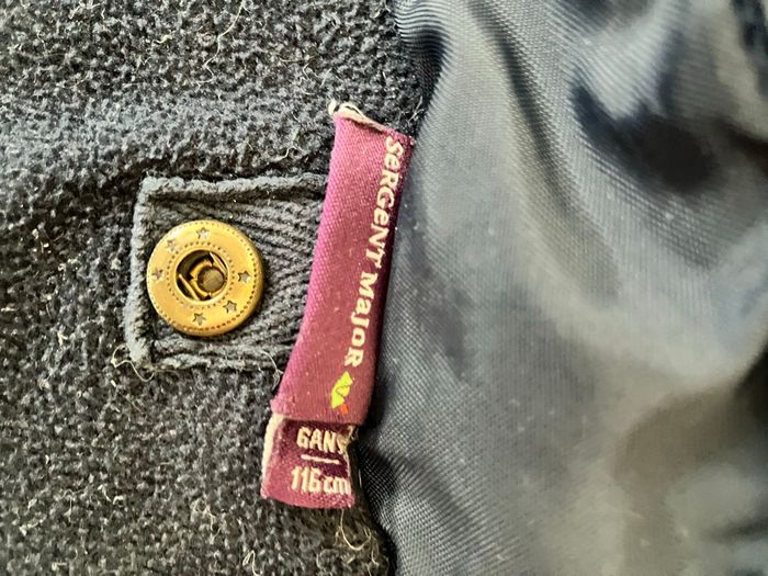 Manteau Sergent Major bleu marine - photo numéro 4