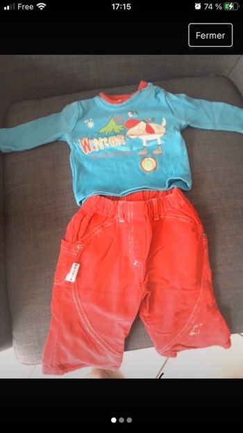 Ensemble pantalon et sweat