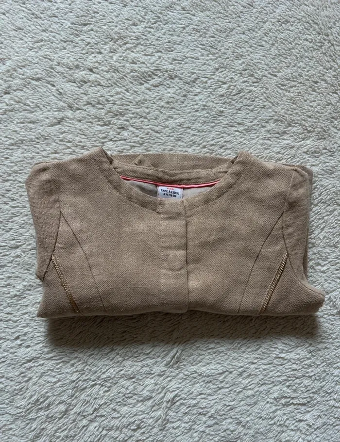 Veste dorée TAO - photo numéro 3