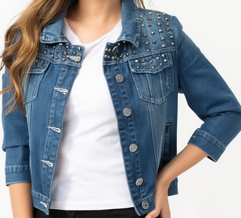 Veste en Jean "Toumai" Taille 2 en très bonne état