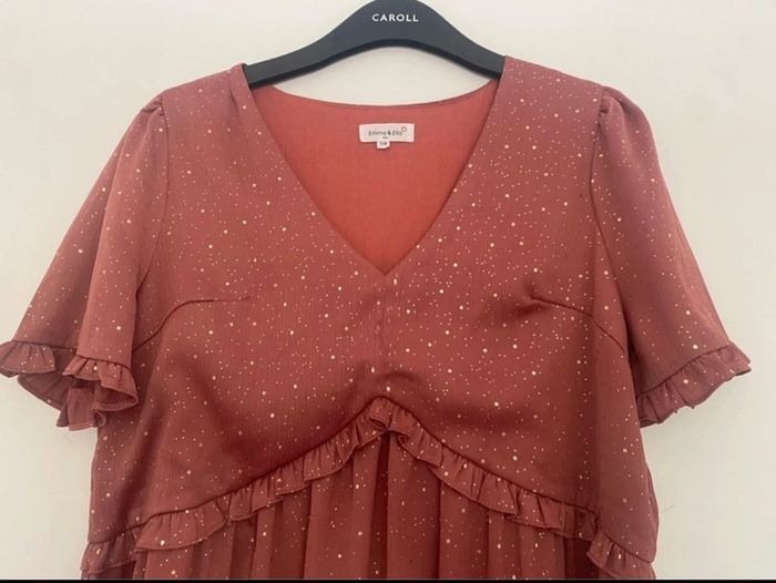 Robe vieux rose Emma & Ella Paris - photo numéro 2