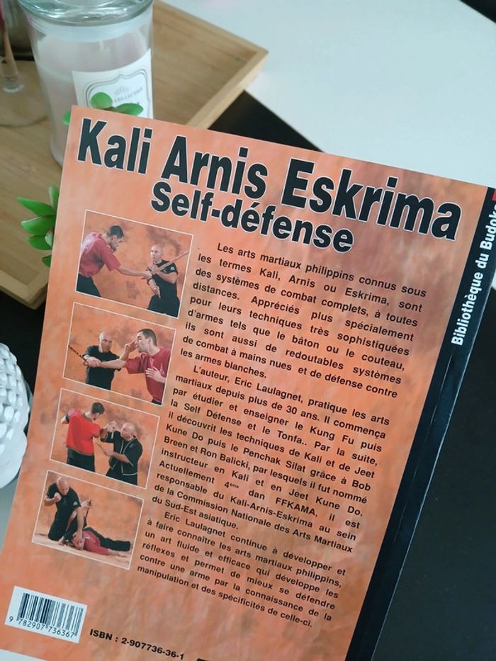 Livre d'arts Martiaux Self défense Kali Arnis Eskrima Neuf🌿🌈 - photo numéro 4