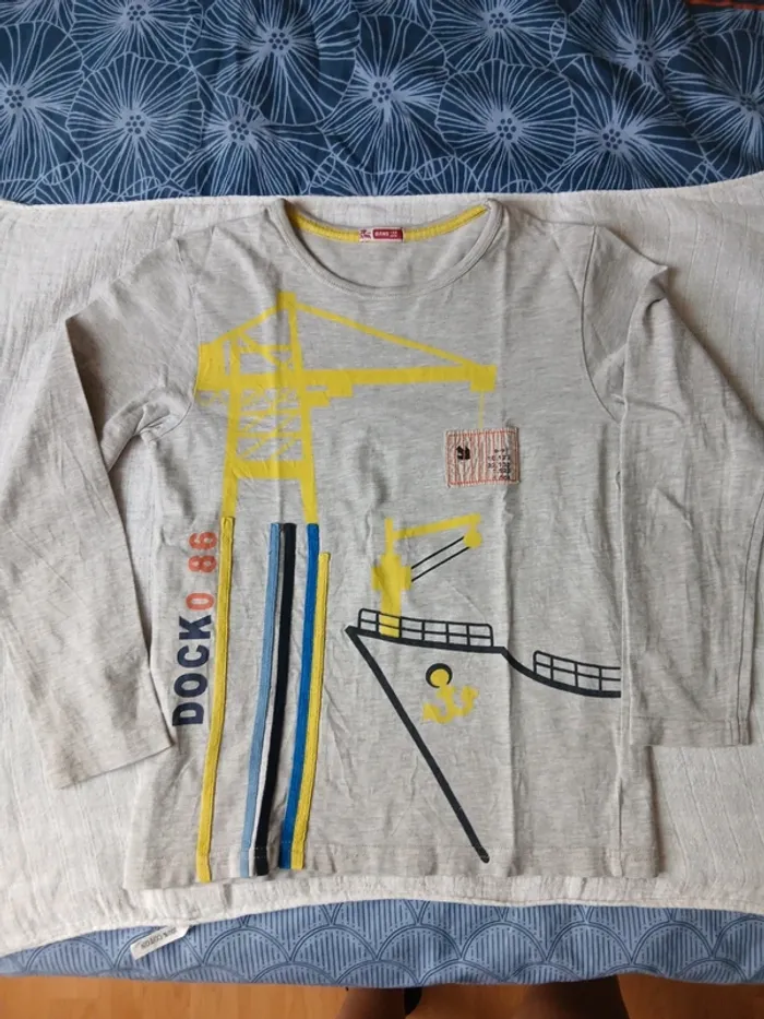 T-shirt ML DPAM 8 ans
