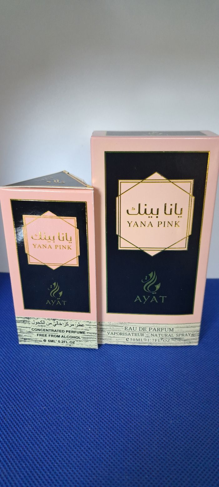 Lot de parfum Yana Pink 50ml +Roll"on