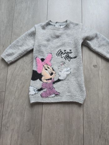 Robe pull Minnie 9/12 mois 80cm