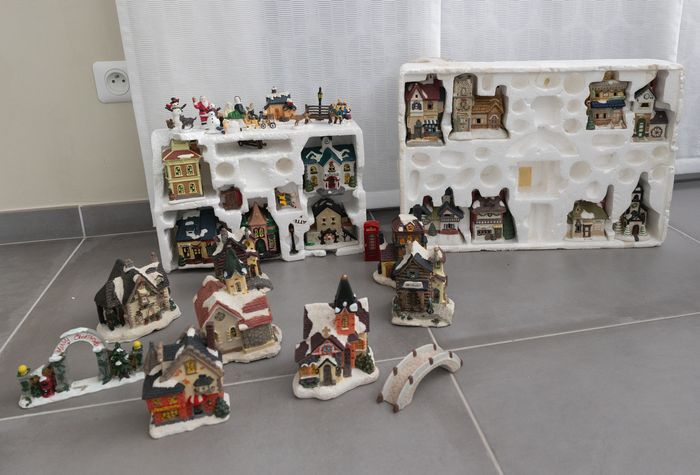 LOT DE MANEGES ET DE VILLAGES DE NOEL - photo numéro 10