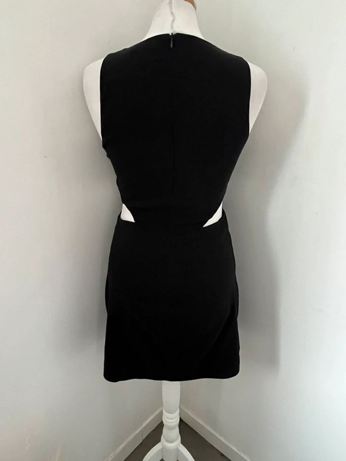 Robe échancrée noire Zara S - photo numéro 3