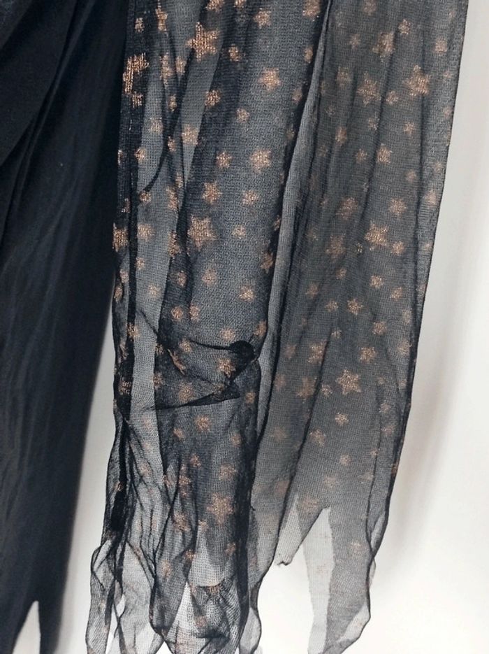 Robe sorcière manche transparente étoile - 36/S à 40/L - photo numéro 10