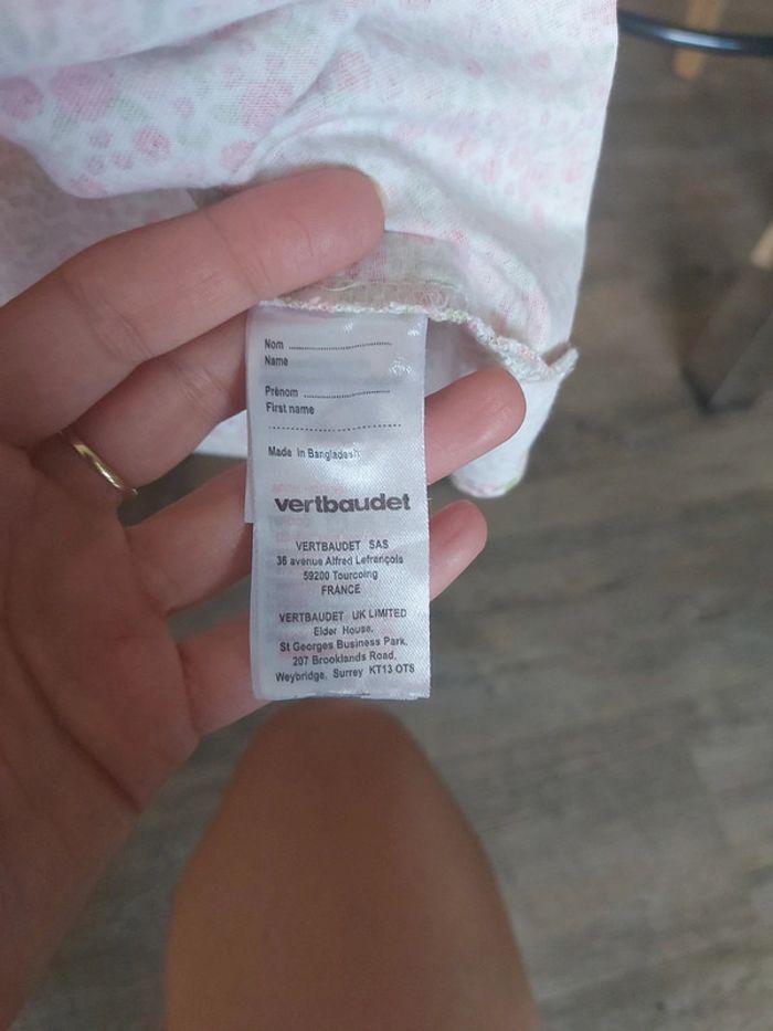 Robe fleurie rose Vertbaudet 6 ans - photo numéro 13