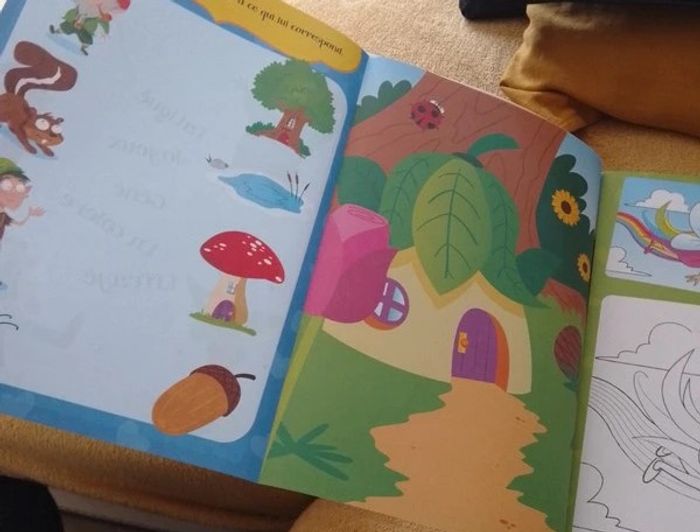Les fées - mon dépliants d'activités: Jouer coller et colorier à volonté - photo numéro 8