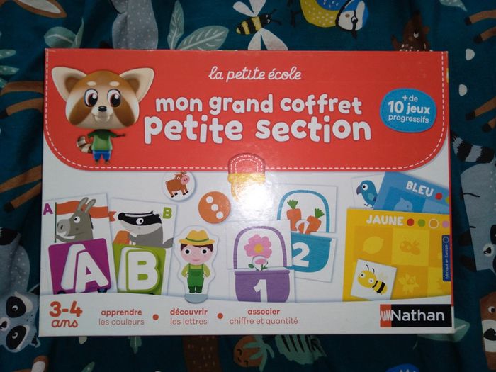 Nathan Mon grand coffret petite section très bon état